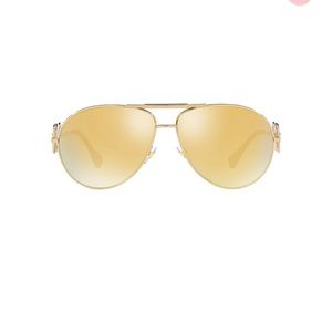 Versace gold aviator